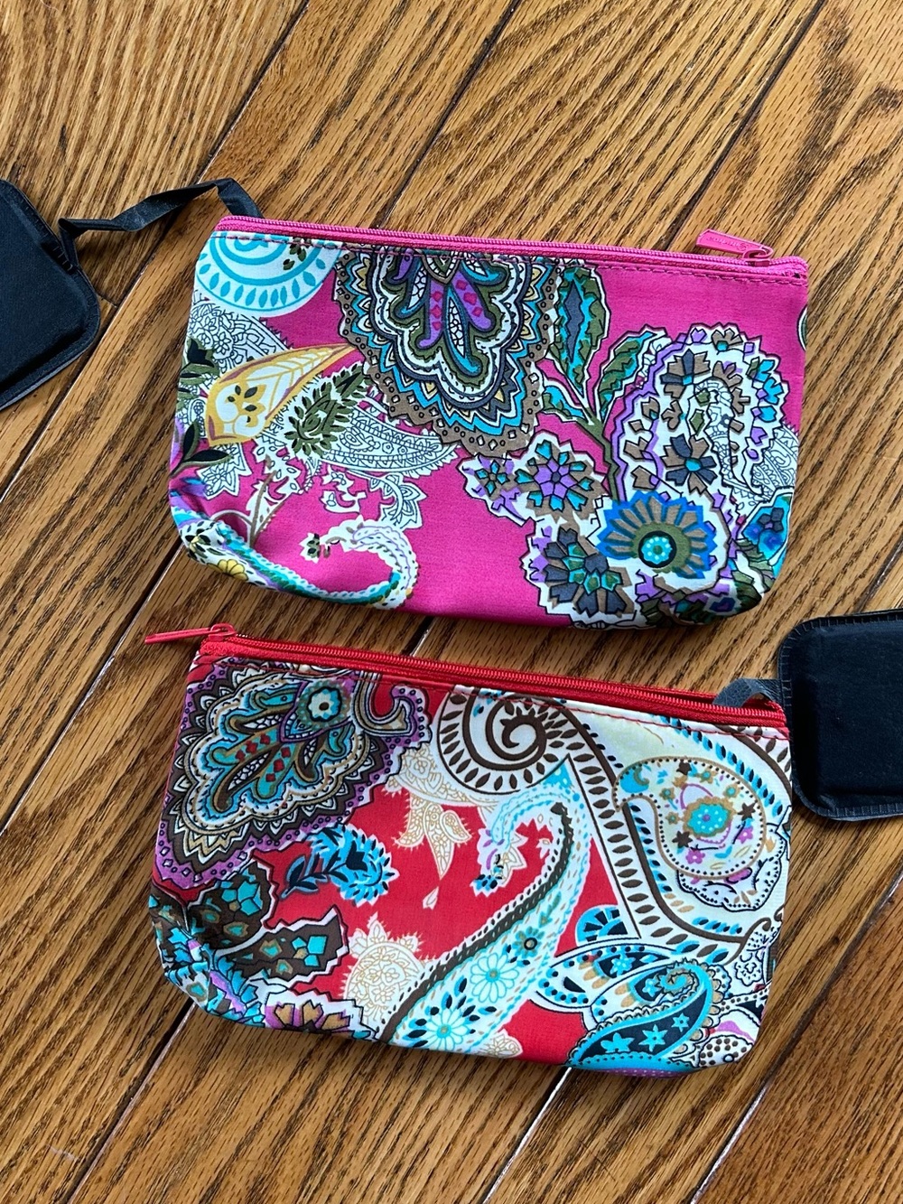 Vera Bradley zipper organizers set of two NWOT